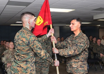JECC Marine Detachment Welcomes New Commander