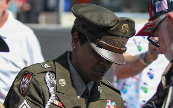 SGM James interacts with fans