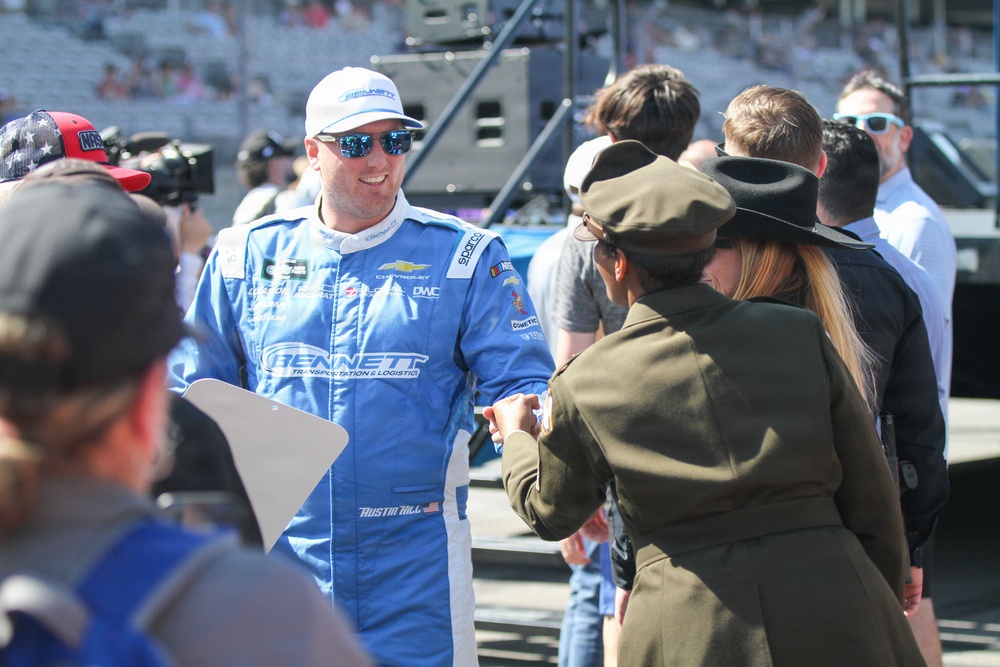 SGM James interacts with fans