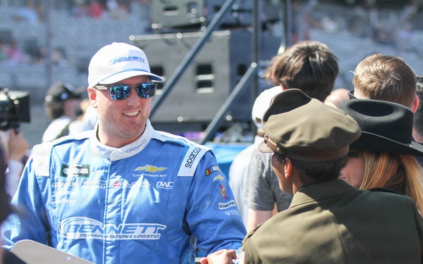 SGM James interacts with fans