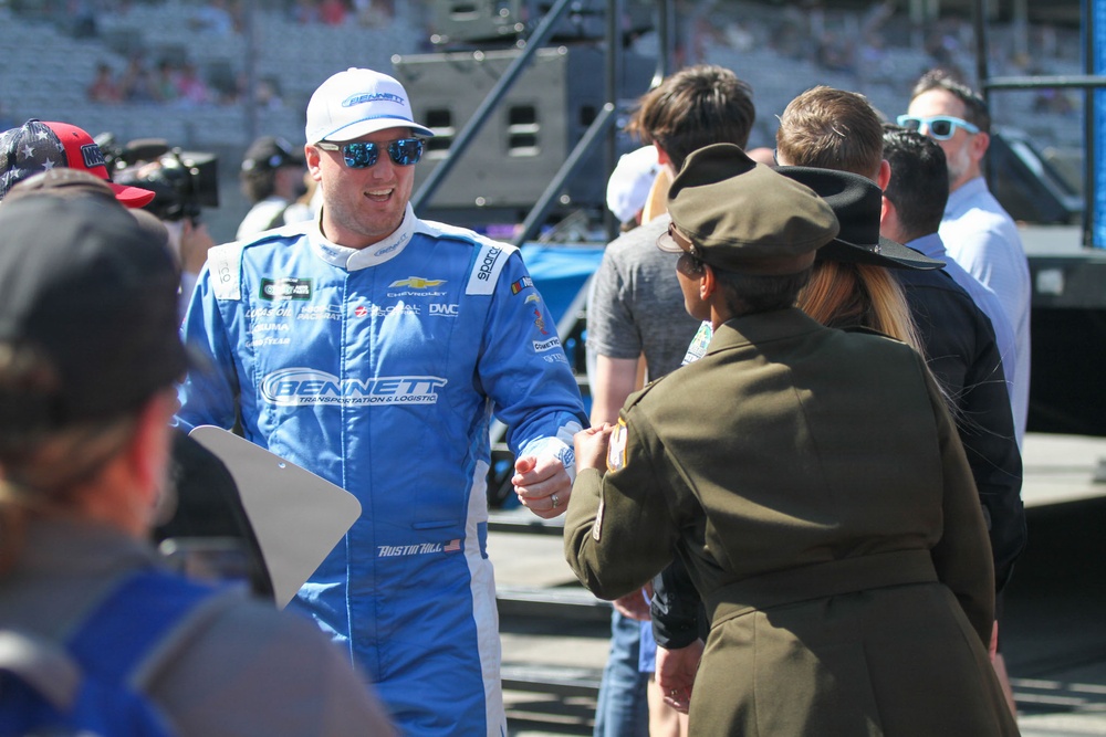 SGM James interacts with fans