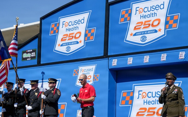 SGM James performs National Anthem