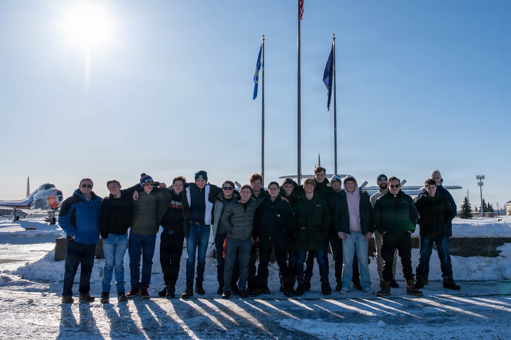 The Heights School visits JBER