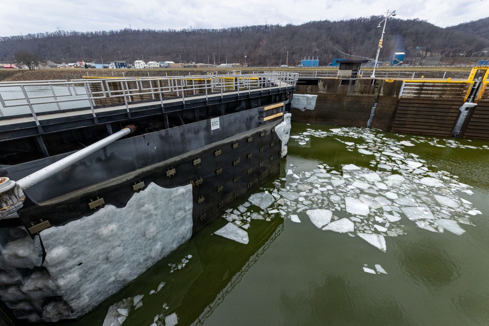 Friday the Thirteenth Struck New Cumberland Locks and Dam and the Operators Fixed It Anyway