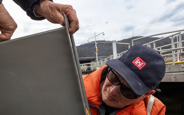 Friday the Thirteenth Struck New Cumberland Locks and Dam and the Operators Fixed It Anyway