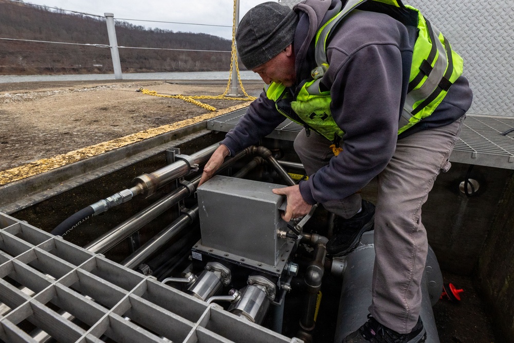 Friday the Thirteenth Struck New Cumberland Locks and Dam and the Operators Fixed It Anyway