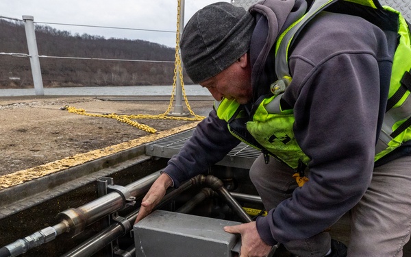 Friday the Thirteenth Struck New Cumberland Locks and Dam and the Operators Fixed It Anyway