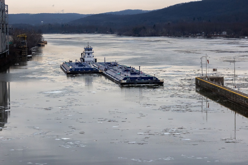Friday the Thirteenth Struck New Cumberland Locks and Dam and the Operators Fixed It Anyway
