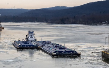 Friday the Thirteenth Struck New Cumberland Locks and Dam and the Operators Fixed It Anyway