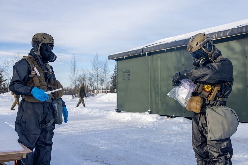 ARCTIC EDGE 2026: CBIRF conducts cold weather sampling