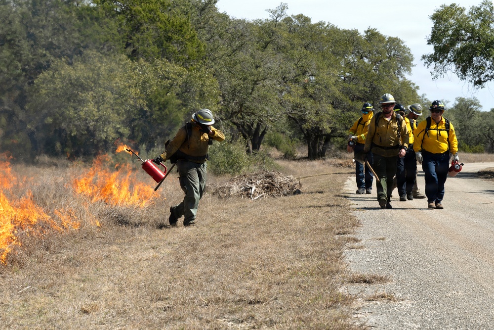 Prescribed burns transform JBSA-Camp Bullis