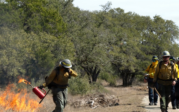 Prescribed burns transform JBSA-Camp Bullis