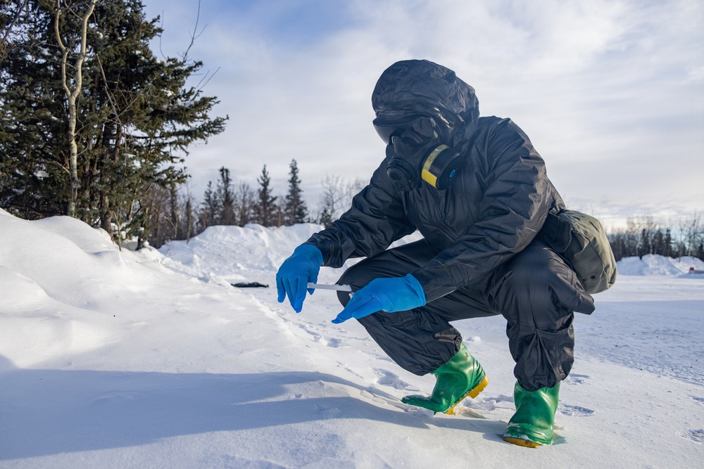 ARCTIC EDGE 2026: CBIRF conducts cold weather sampling