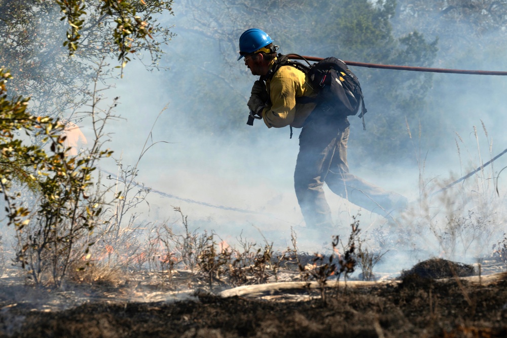 Prescribed burns transform JBSA-Camp Bullis