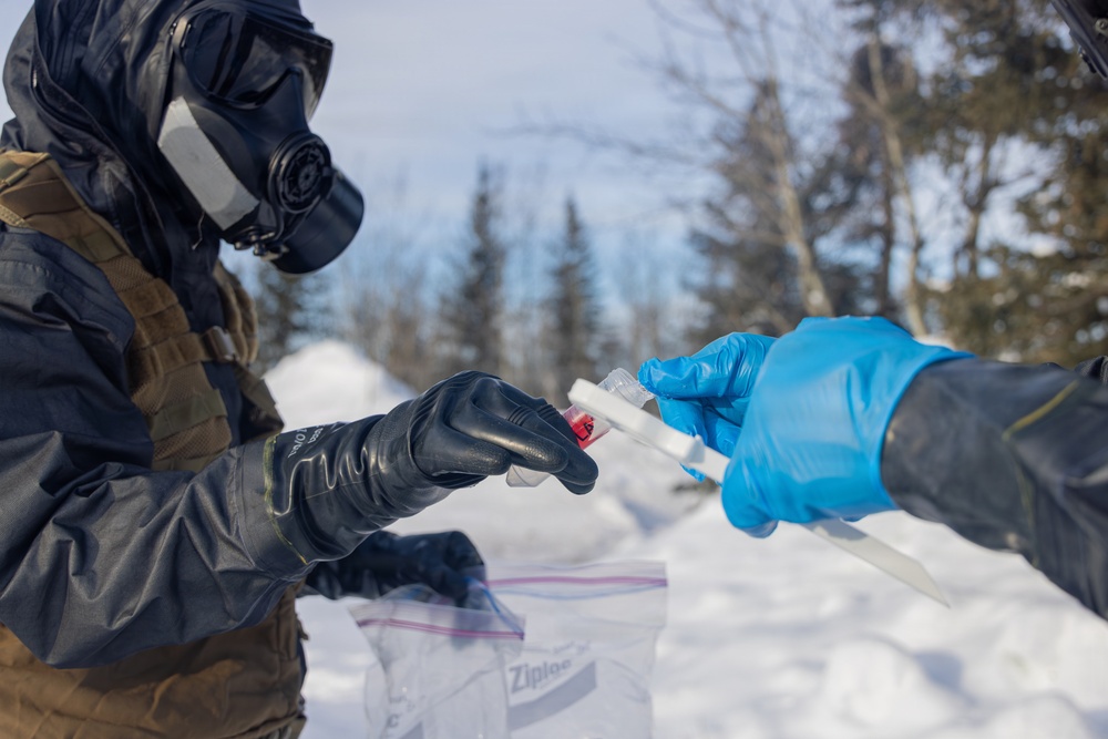 ARCTIC EDGE 2026: CBIRF conducts cold weather sampling