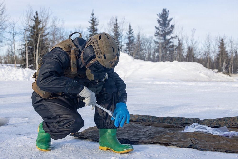 ARCTIC EDGE 2026: CBIRF conducts cold weather sampling