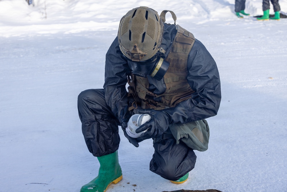 ARCTIC EDGE 2026: CBIRF conducts cold weather sampling