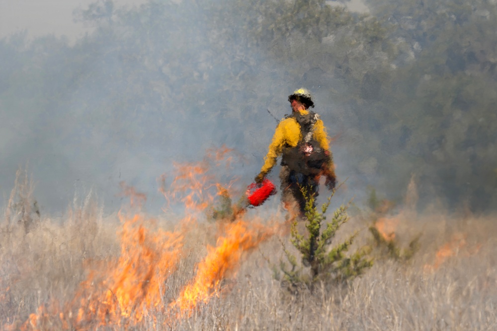 Prescribed burns transform JBSA-Camp Bullis