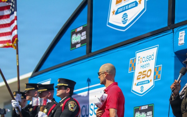 SGM James performs National Anthem