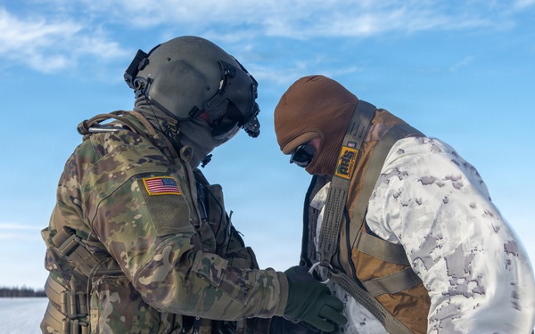 ARCTIC EDGE 2026: Joint forces conduct patient hoisting drills