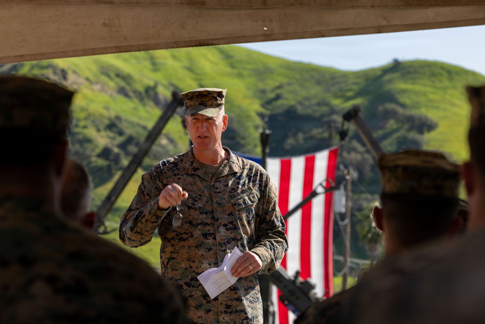 1st Bn., 11th Marines hosts LMSL Battery A deactivation ceremony