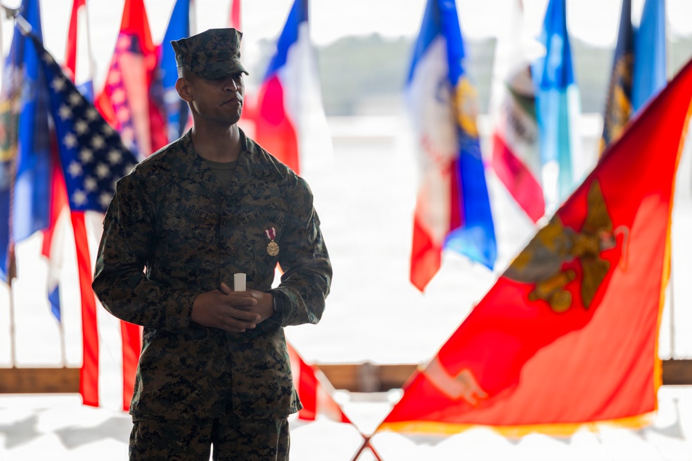 HMLA-167 Relief and Appointment ceremony