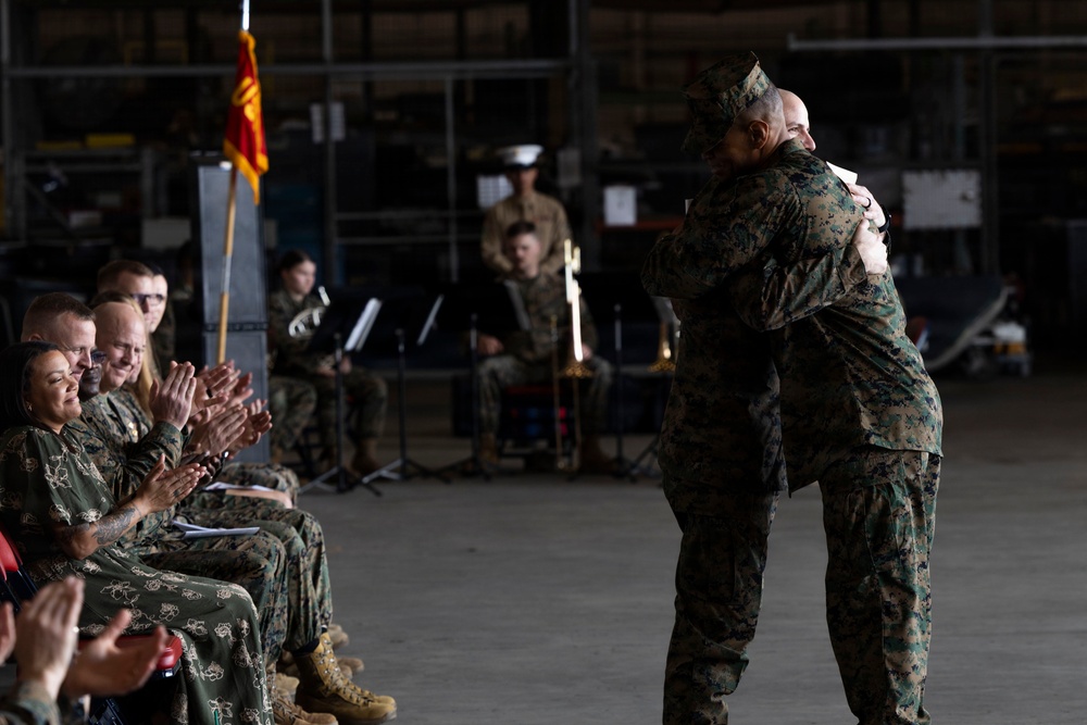 HMLA-167 Relief and Appointment ceremony