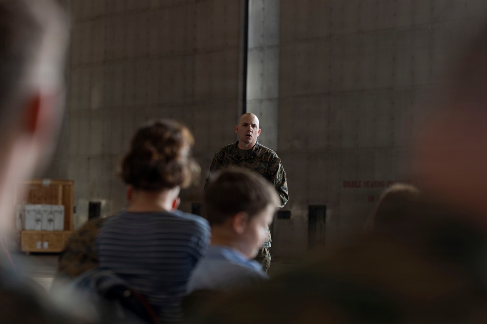 HMLA-167 Relief and Appointment ceremony