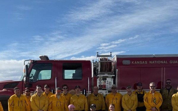 Kansas Airman Supports Wildfire Suppression Mission