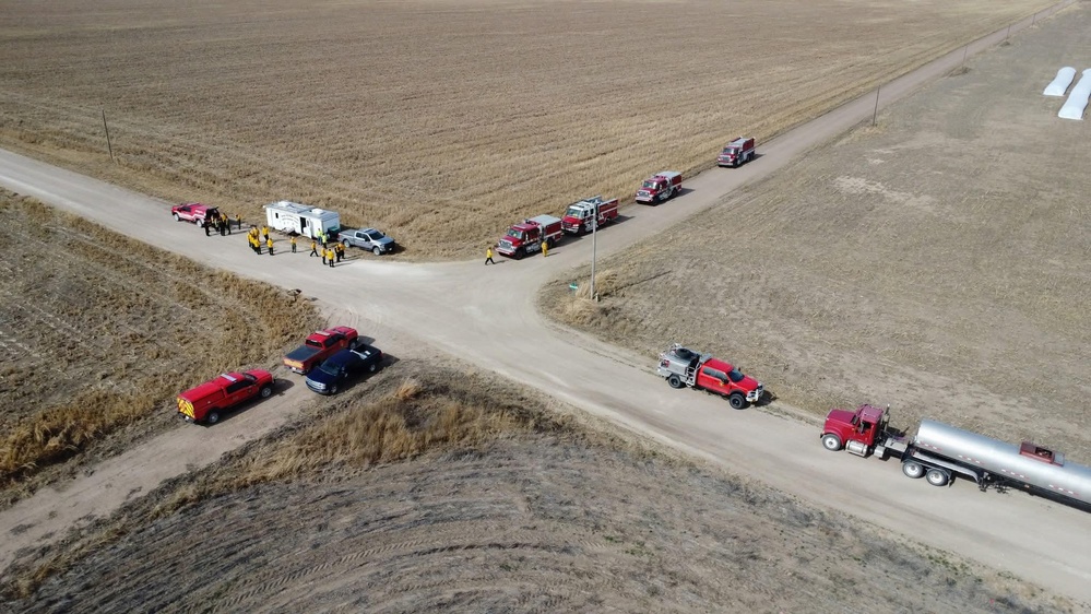 Kansas Airman Supports Wildfire Suppression Mission