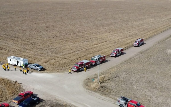 Kansas Airman Supports Wildfire Suppression Mission
