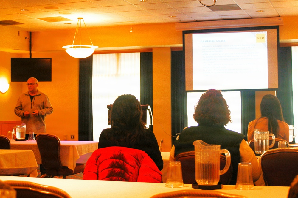 Fort McCoy kicks off 2026 AER campaign support with breakfast event