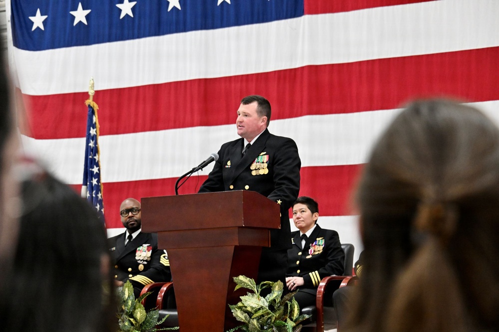 Beauchamp takes command of Navy test squadron, “The Force”