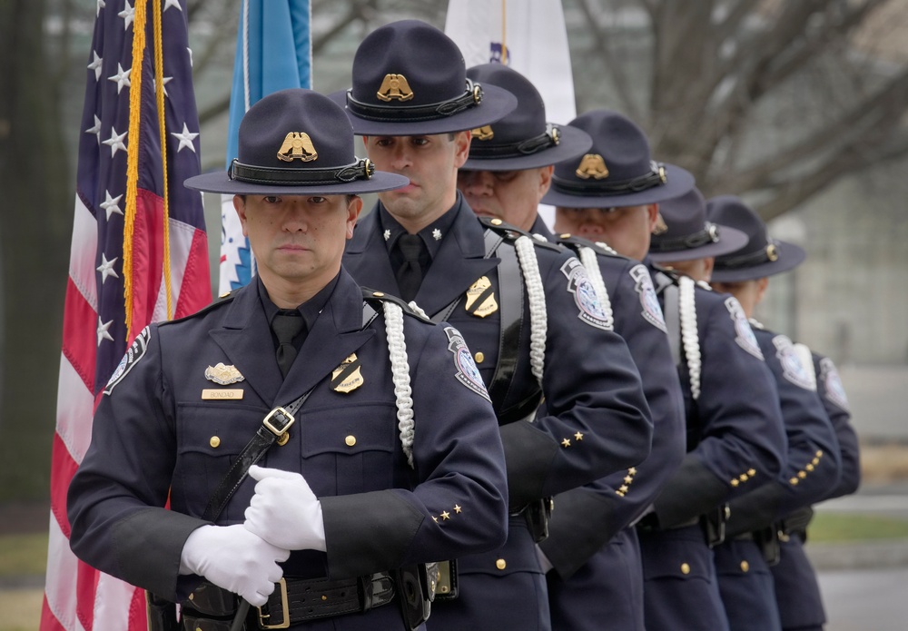 NTEU Wreath Laying Ceremony Honoring Fallen CBP Officers