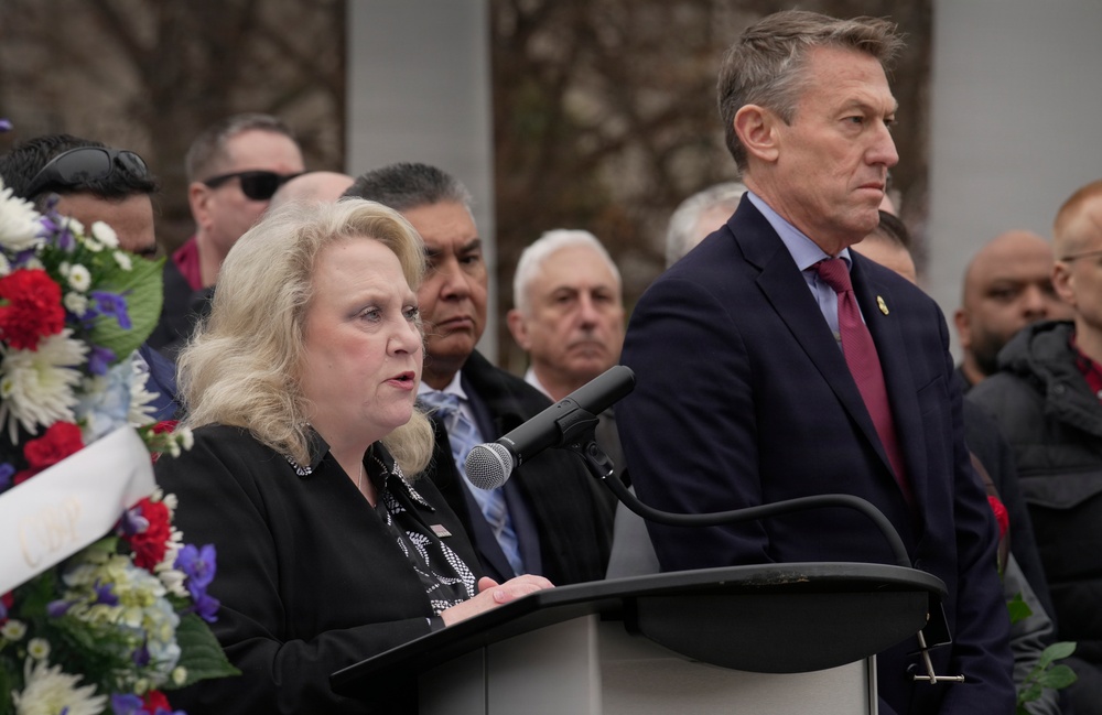 NTEU Wreath Laying Ceremony Honoring Fallen CBP Officers