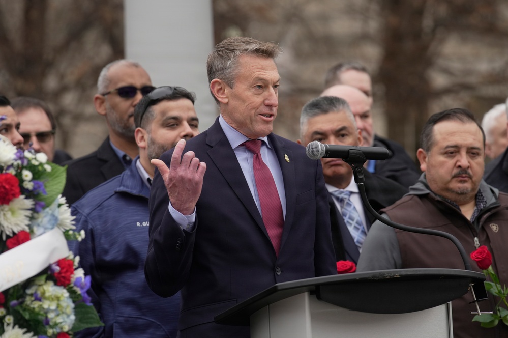 NTEU Wreath Laying Ceremony Honoring Fallen CBP Officers