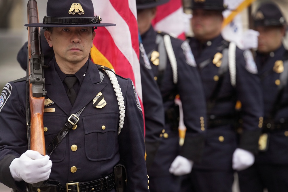 NTEU Wreath Laying Ceremony Honoring Fallen CBP Officers