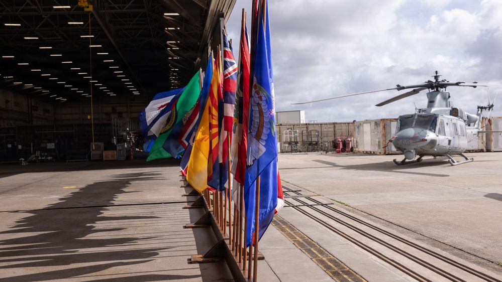 HMLA-167 Relief and Appointment ceremony