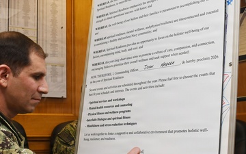 Naval Support Activity South Potomac Focuses on Spiritual Readiness