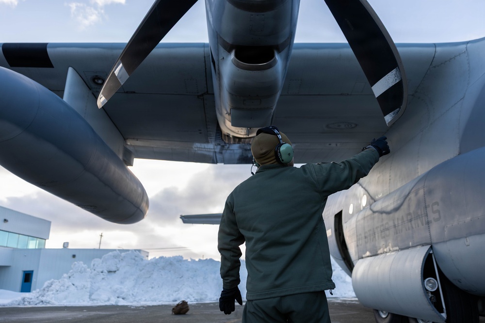 CORE26 | U.S. Marine Corps Squadron Deploys Across the Atlantic for Arctic Exercise