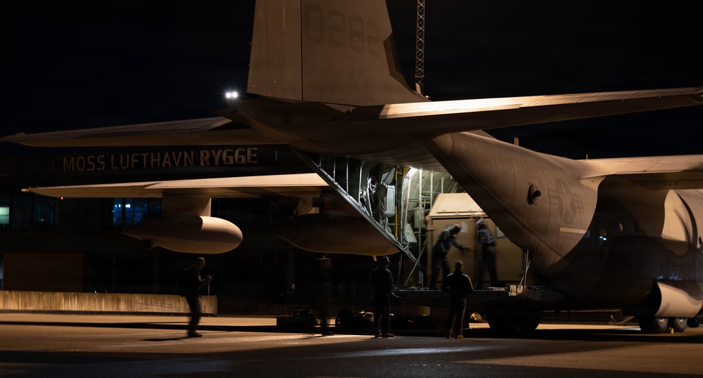 CORE26 | U.S. Marine Corps Squadron Deploys Across the Atlantic for Arctic Exercise