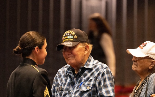 Veterans honored during The U.S. Army Field Band 2026 Spring Tour