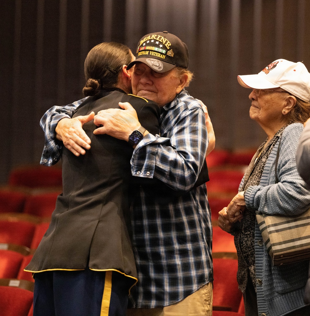 Veterans honored during The U.S. Army Field Band 2026 Spring Tour
