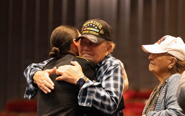 Veterans honored during The U.S. Army Field Band 2026 Spring Tour