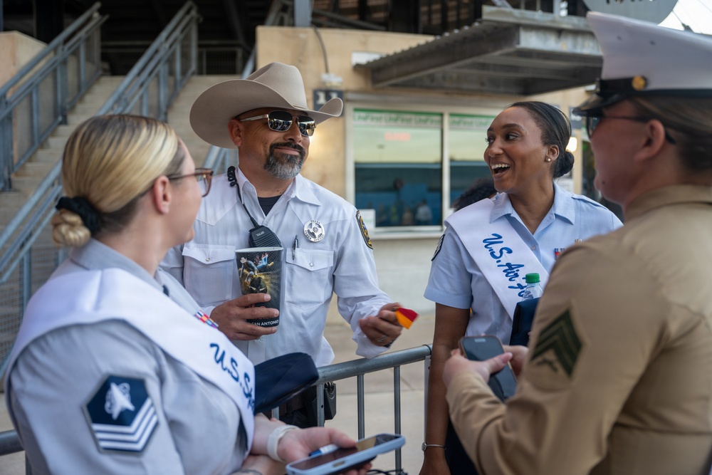San Antonio Stock Show and Rodeo “Rodeo to Fiesta” night