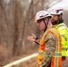 USACE Command Sgt. Maj. Galick visits Potomac Interceptor Collapse Site