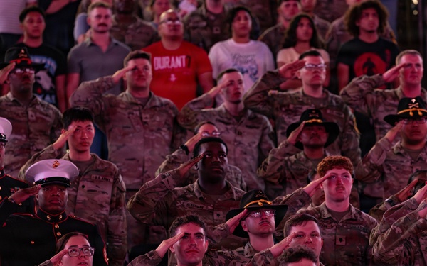 The First Team joins the Houston Rodeo for Military Appreciation Day