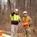 USACE Command Sgt. Maj. Galick visits Potomac Interceptor Collapse Site