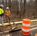 USACE Command Sgt. Maj. Galick visits Potomac Interceptor Collapse Site