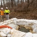 USACE Command Sgt. Maj. Galick visits Potomac Interceptor Collapse Site
